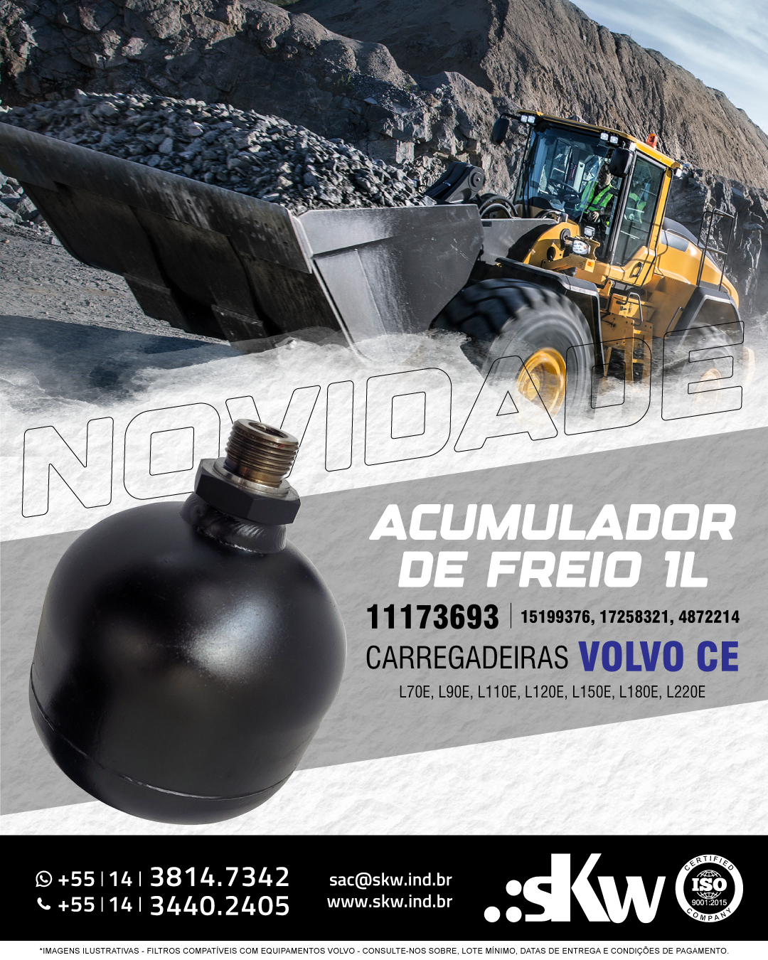 Novidades-ACUMULADOR-FREIO-11173693-VOLVO